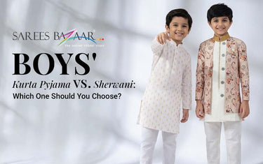 Boys' Kurta Pyjama vs. Sherwani: Which One Should You Choose?