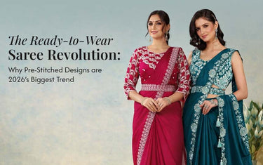 The Ready-to-Wear Saree Revolution: Why Pre-Stitched Designs are 2026’s Biggest Trend