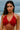 Glamorous Rust Crochet Bralette Top Soft 100% Cotton Yarn Lightweight Fit