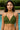 Handmade Glamorous Green Crochet Bikini Bralette 100% Cotton Yarn
