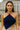 Dark Blue Handmade Summer Wear Elegant Crochet Halter Neck Top