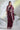 Wine Sparkle Ready To Wear Sequins Work Saree