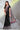 Pre Stitched Black Sequins Work Saree With Satin Silk Fabric