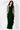 Stunning Dark Green Satin Silk Heavy Sequins Embroidered Party Wear Pre Draped Saree With Stitched Blouse