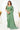 Trendy Sea Green Net Heavy Sequins Work Wedding Function Pre Stitched Saree