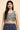 Function Wear Luminous Readymade Georgette Lehenga In Navy Blue Color