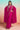 Premium Rani Satin Silk Heavy Sequins Pre Draped Saree With Corset Blouse And Cape