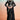 Festive Wear Black Satin Silk Pre Draped Saree With Heavy Embroidery And Modern Blouse