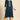Attractive Chinon Fabric Blue Color Readymade Kurti