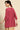 Soothing Embroidered Work On Pink Color Rayon Fabric Readymade Short Kurti
