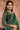 Sea Green Satin Georgette Embroidered Border Saree