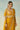 Border Work Satin Silk Mustard Wedding Wear Readymade Saree