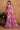 Premium Organza Satin Border Work Pink Saree