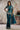 Embroidered Border Work Satin Teal Function Wear Readymade Saree