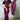 Wine Ready To Wear Beads Work Saree