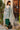Dark Green Color Fancy Work On Rayon Fabric Stunning Readymade Suit