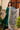 Dark Green Color Fancy Work On Rayon Fabric Stunning Readymade Suit