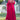 Trendy Rayon Fabric Pink Color Readymade Suit With Fancy Work