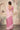 Delicate Border Work Linen Fabric Saree In Pink Color