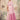 Delicate Border Work Linen Fabric Saree In Pink Color