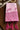 Delicate Border Work Linen Fabric Saree In Pink Color