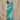Blazing Cyan Color Fancy Work Party Style Georgette Saree