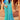 Excellent Chiffon Fabric Cyan Color Saree With Printed Work