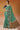 Attractive Embroidered Georgette Saree In Sea Green Color