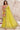 Amazing Border Work On Yellow Color Organza Saree