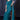 Blazing Teal Color Border Work Fancy Fabric Saree