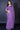 Lavender Color Exquisite Border Work Fancy Fabric Saree