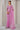Soothing Organza Fabric Saree In Pink Color
