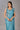 Sky Blue Color Georgette Fabric Coveted One Minute Saree With Embroidered Work