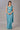 Sky Blue Color Georgette Fabric Coveted One Minute Saree With Embroidered Work