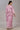 Beguiling Embroidered Work On Pink Color Georgette Fabric One Minute Saree