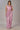Beguiling Embroidered Work On Pink Color Georgette Fabric One Minute Saree