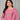 Graceful Festive Wear Pink Color Cotton Silk Readymade Salwar Suit