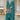 Premium Green Straight Cut Palazzo Salwar Kameez With Floral Embroidery
