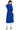 Bewitching Rayon Fabric Readymade Embroidered Kurti In Blue Color