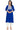 Bewitching Rayon Fabric Readymade Embroidered Kurti In Blue Color