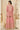 Stylish Sequins Designs Georgette Peach Color Readymade Palazzo Suit For Party