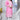 Bewitching Rayon Fabric Chikankari Embroidered Kurti With Bottom In Pink Color