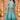Sequins Embroidered Cyan Readymade Palazzo Salwar Suit