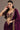 Luxury Wine Designer Embroidred Saree