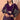 Purple Sequins Work Georgette Lehenga With Designer Blouse