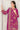 Creative Function Wear Georgette Fabric Pakistani Suit In Rani Color