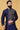 Navy Blue Color Engaging Dhupion Fabric Festive Wear Readymade Kurta Pyjama For Men