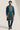 Teal Festive Wear Satin Embroidered Readymade Kurta Pyjama With Jacket For Men