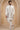 Off White Satin Silk Readymade Men Indo Western Jodhpuri Suit