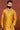 Beautiful Yellow Color Readymade Kurta Pyjama For Men In Fancy Fabric